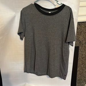 Gray Lululemon Short sleeve